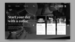 Coffee Shop Website Design Cost