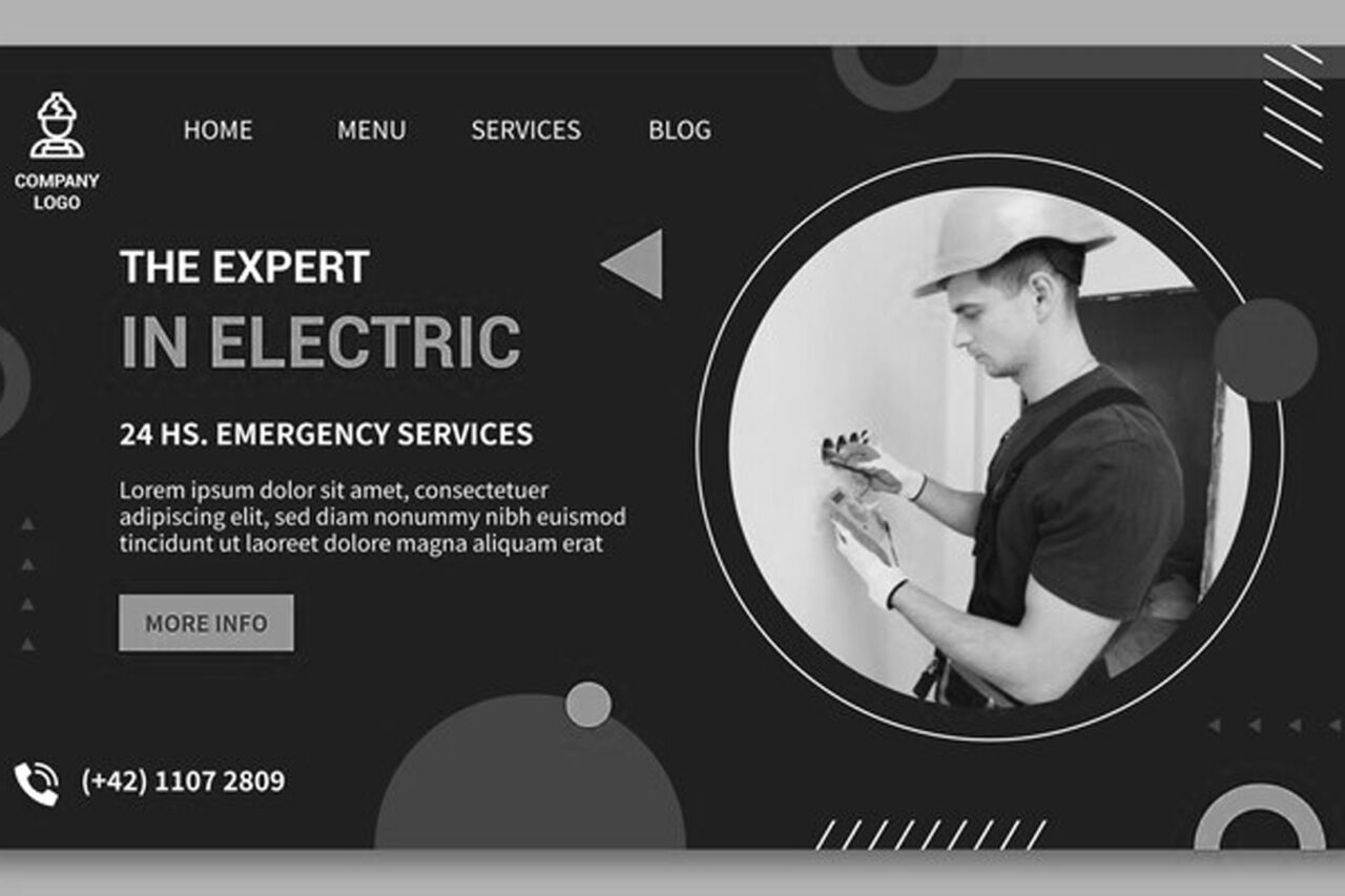 Electrician Website Design Cost