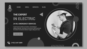 Electrician Website Design Cost