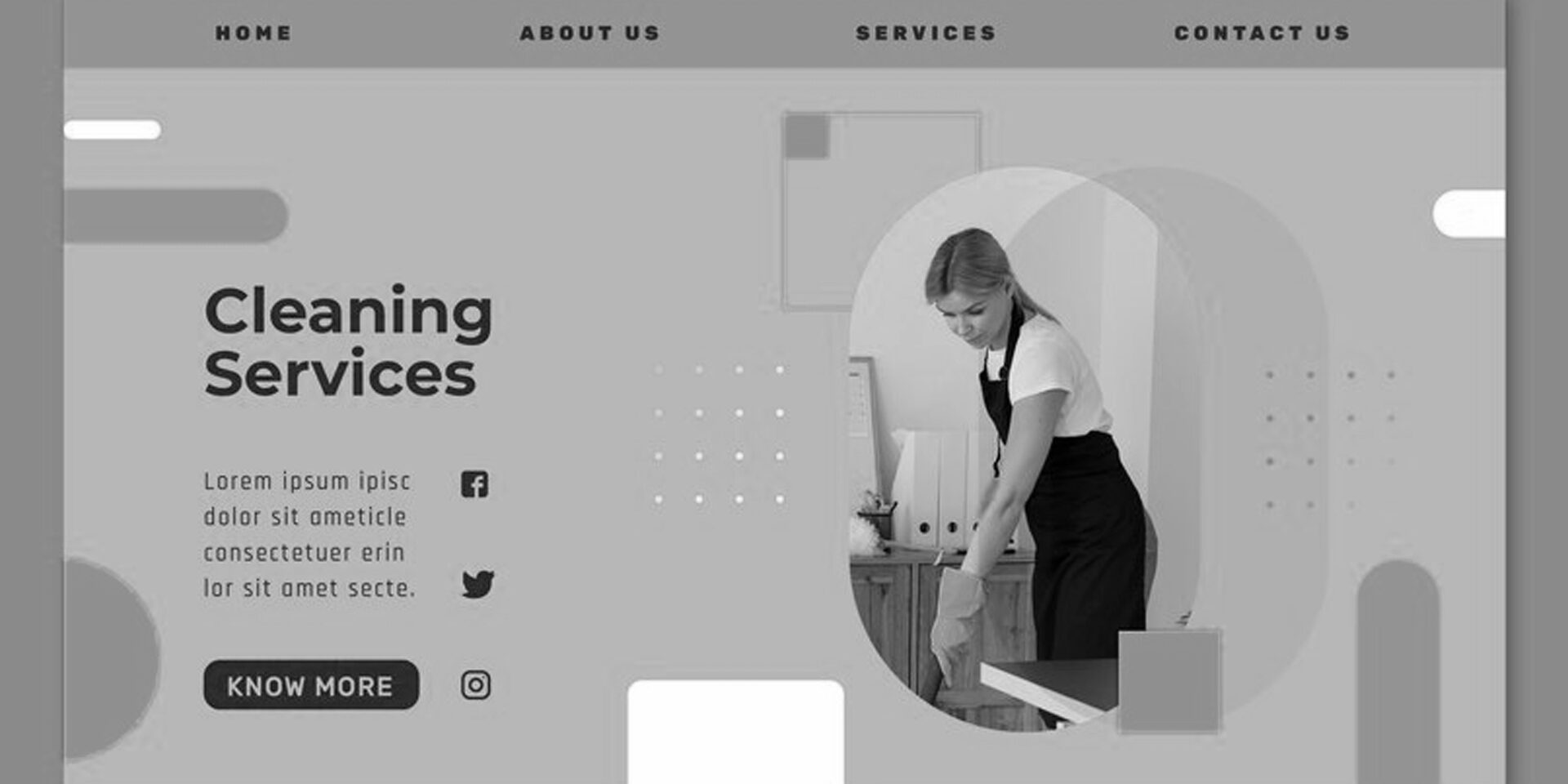 Cleaning Services Website Design Cost