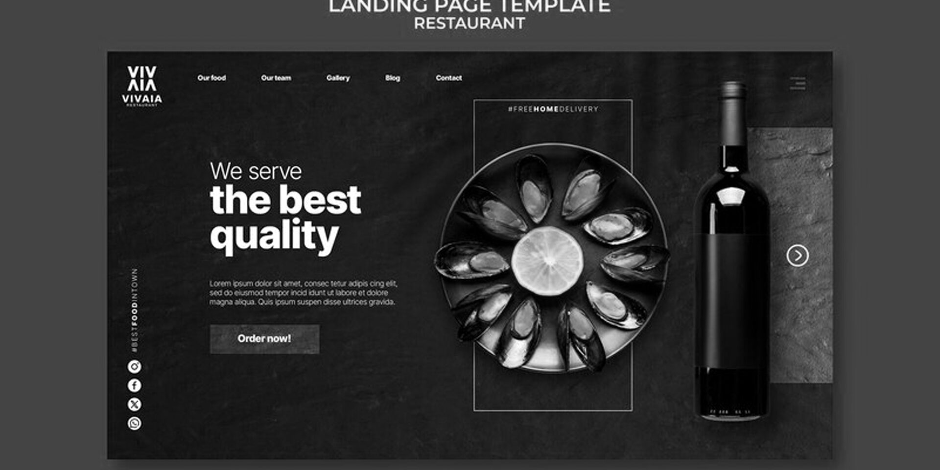 Catering Services Website Design Cost