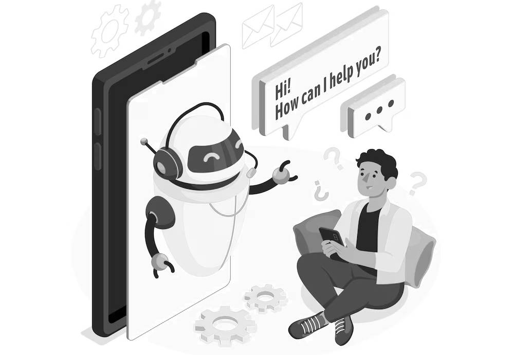 Chatbot integrated website developer